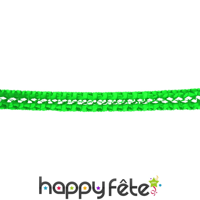 Guirlande plume vert