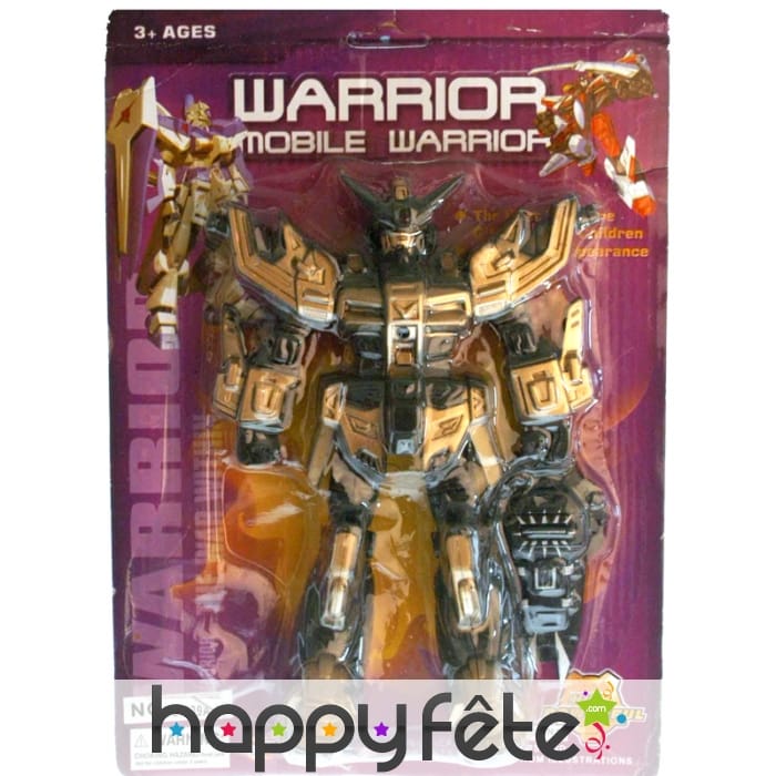 Grand robot articulé, jouet de 29 cm