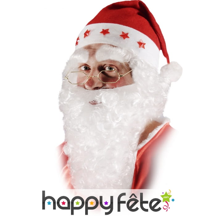 Gros Sourcils blancs de père Noël