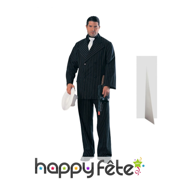 Gangster taille réelle en carton plat