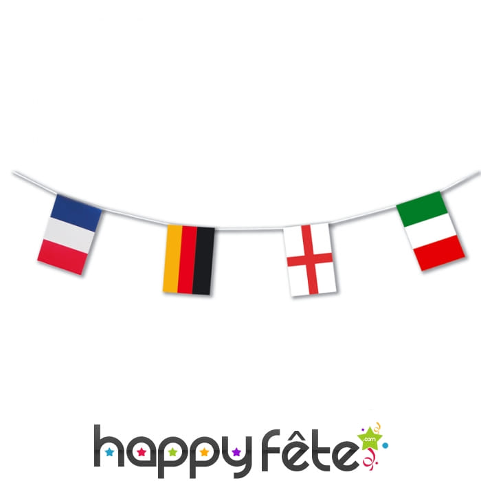 Guirlande uefa euro 2016, 24 pays