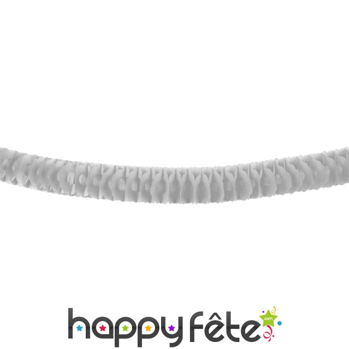 Guirlande Zinnia Argent