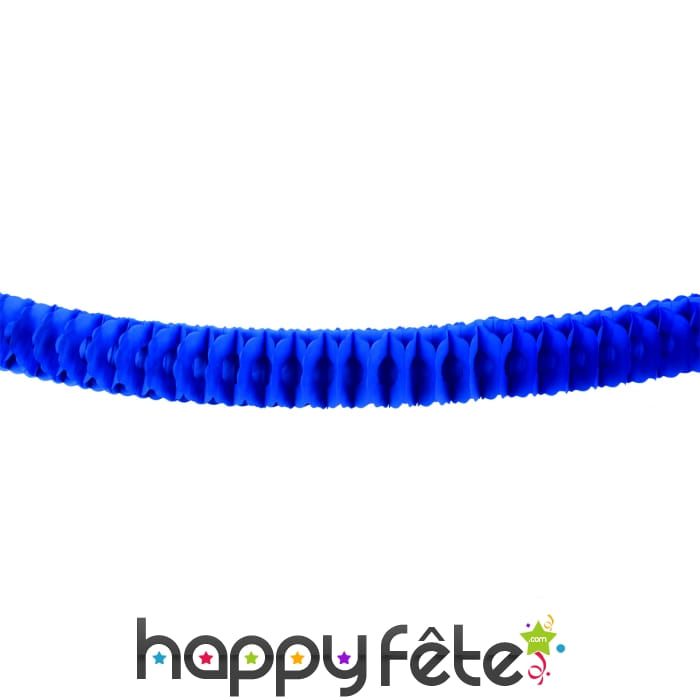 Guirlande Zinnia Bleu Roy