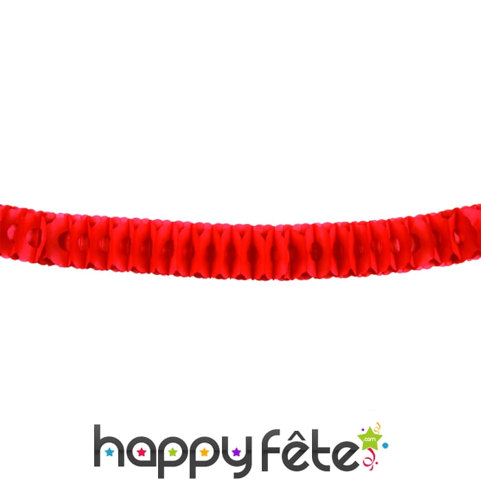 Guirlande Zinnia Rouge