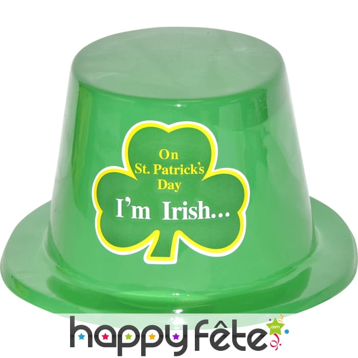 Haut de forme pour la st patrick