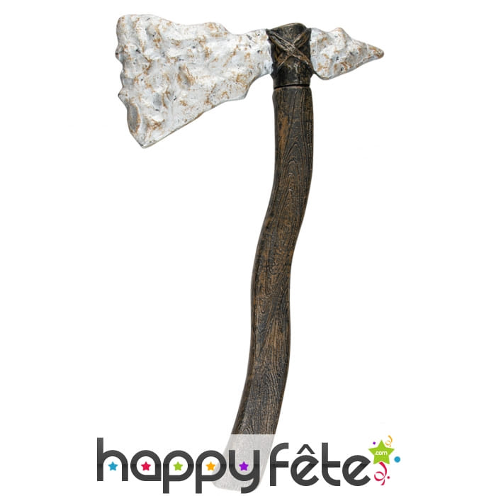 Hache de style âge de pierre de 45cm
