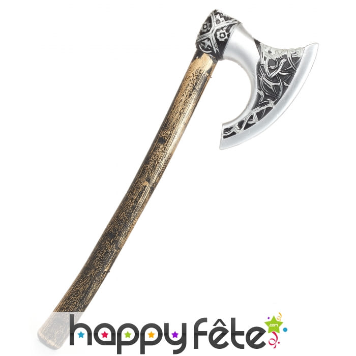 Hache de viking imitation bois pour enfant