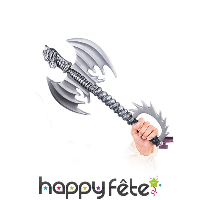 Hache viking double tranchant pour adulte