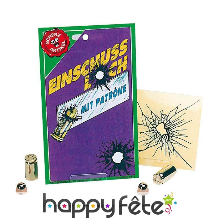 Impact de balle avec balle