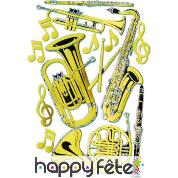 Instruments de musique repositionnables