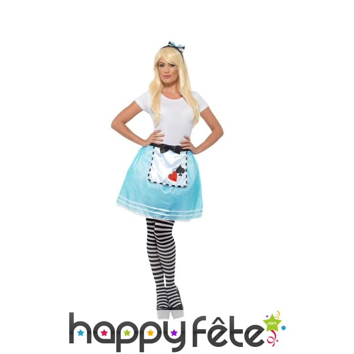 Jupe Alice et noeud pour cheveux