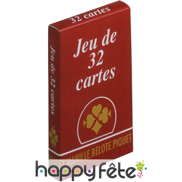 Jeu de 32 cartes gauloise