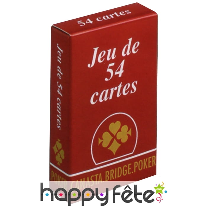 Jeu de 54 cartes gauloise