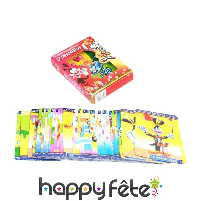 Jeu de 7 familles Dakodac