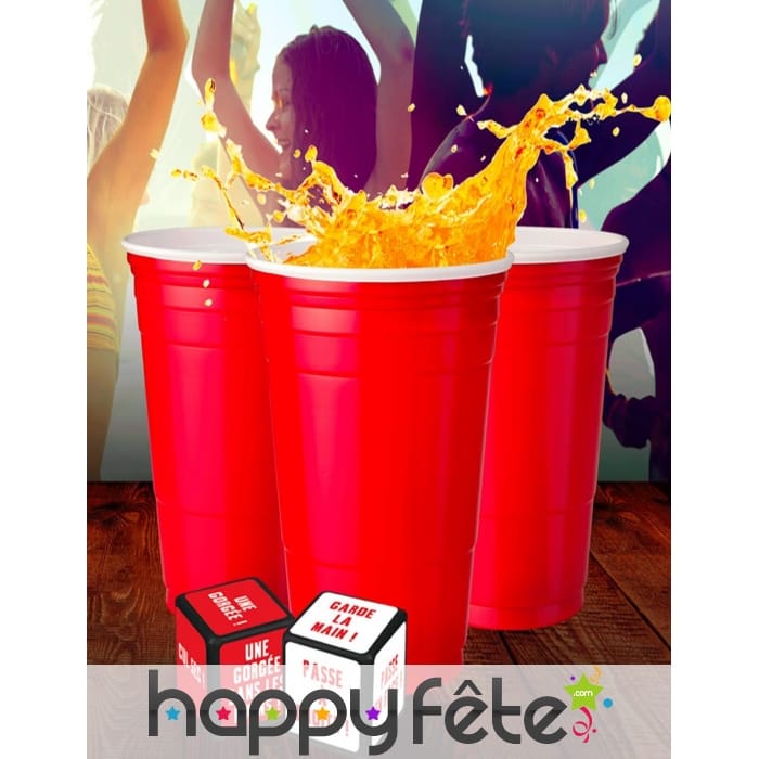 Jeu de boissons pour enterrement de vie de garçon