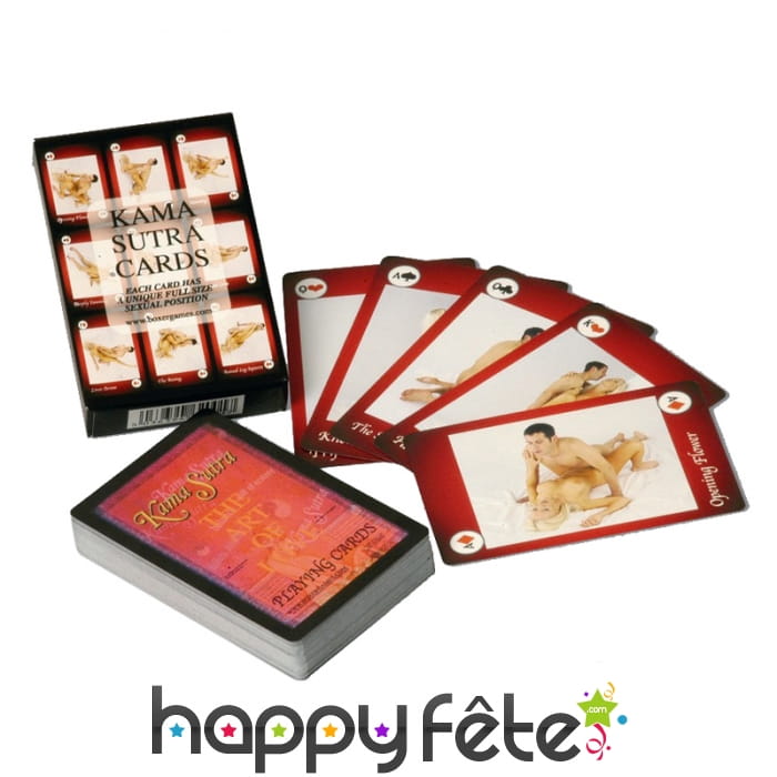 Jeu de carte kamasutra