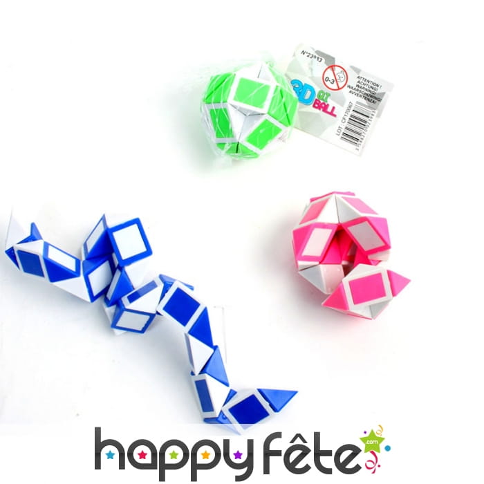 Jeu de cube serpent 3D, 23cm