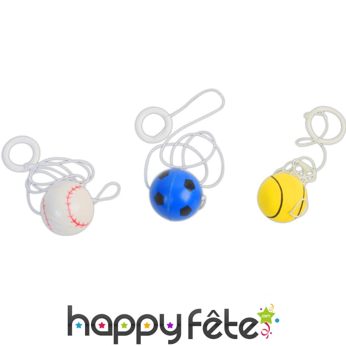 Jeu de tape balle avec élastique