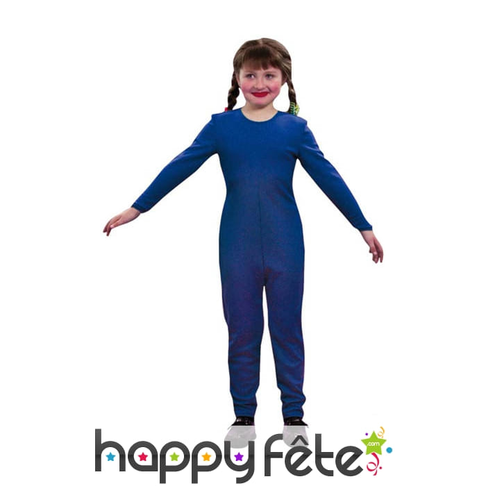 Justaucorps enfant bleu