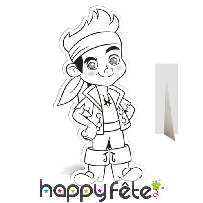 Jake et les pirates géant à colorier