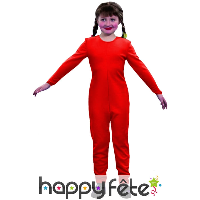 Justaucorps enfant rouge