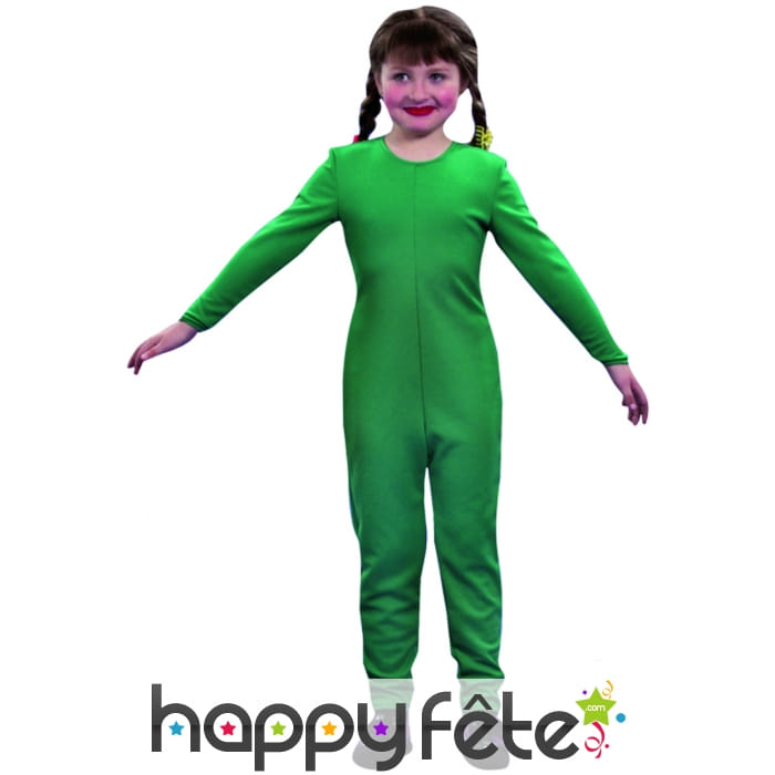 Justaucorps enfant vert