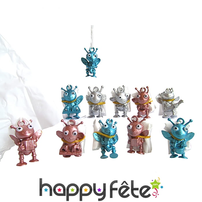 Jouet parachutiste alien de 35mm