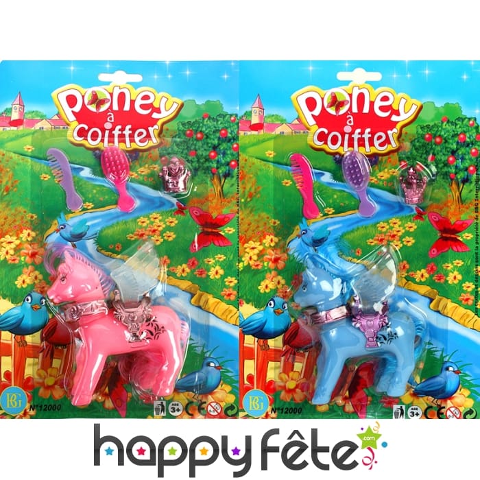 Jouet poney ailé à coiffer