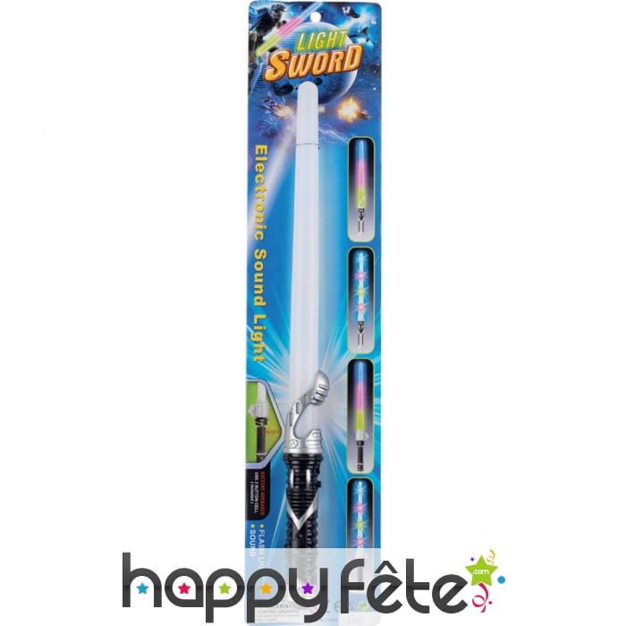 Jouet sabre lumière et son