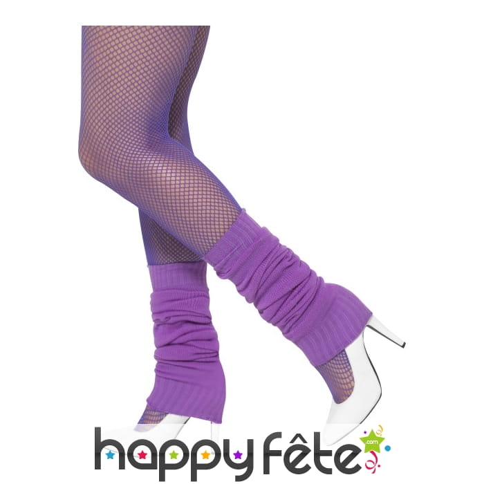 Jambières violettes