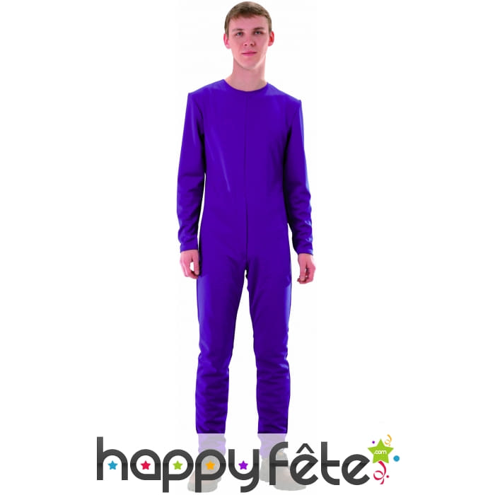 Justaucorps violet fonce