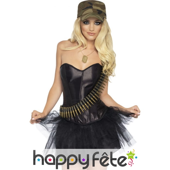 Kit armé camouflage femme