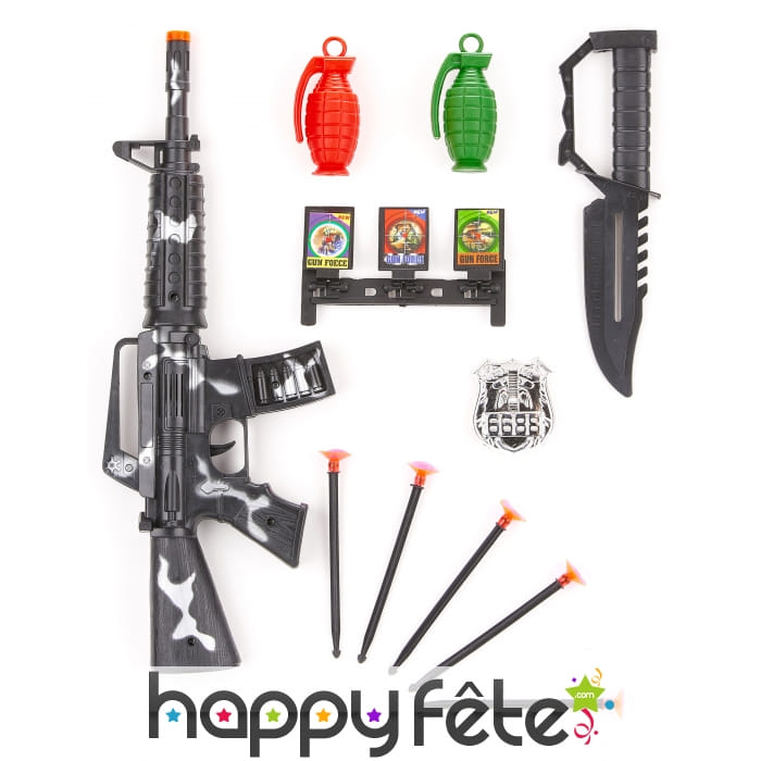 Kit accessoires de Militaire pour enfant