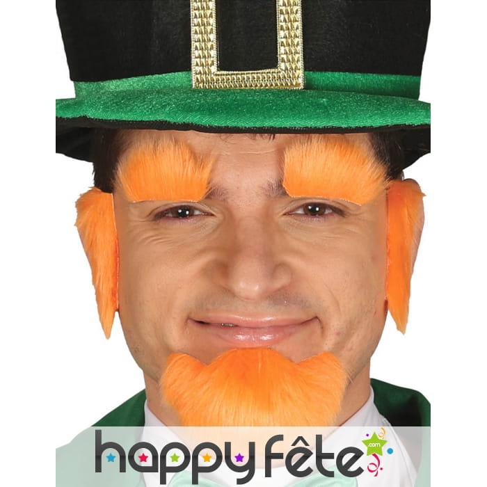 Kit accessoires lutin de Saint Patrick pour adulte