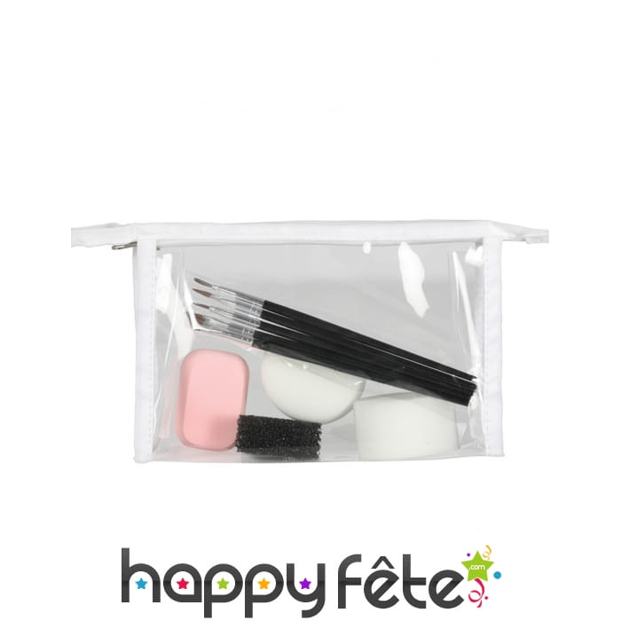 Kit accessoires pour se maquiller adulte