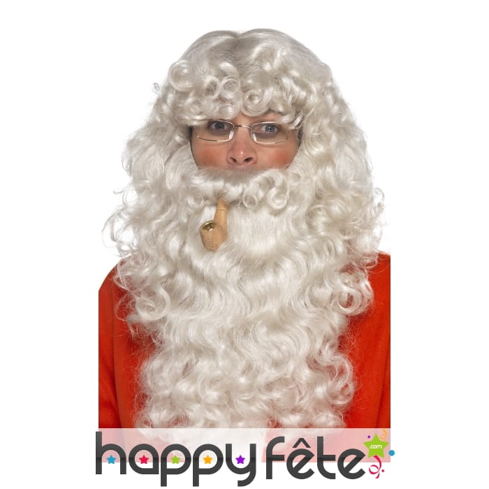 Kit barbe et accessoires de père Noël