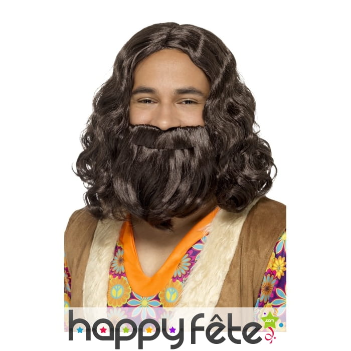 Kit barbe et perruque de Jesus