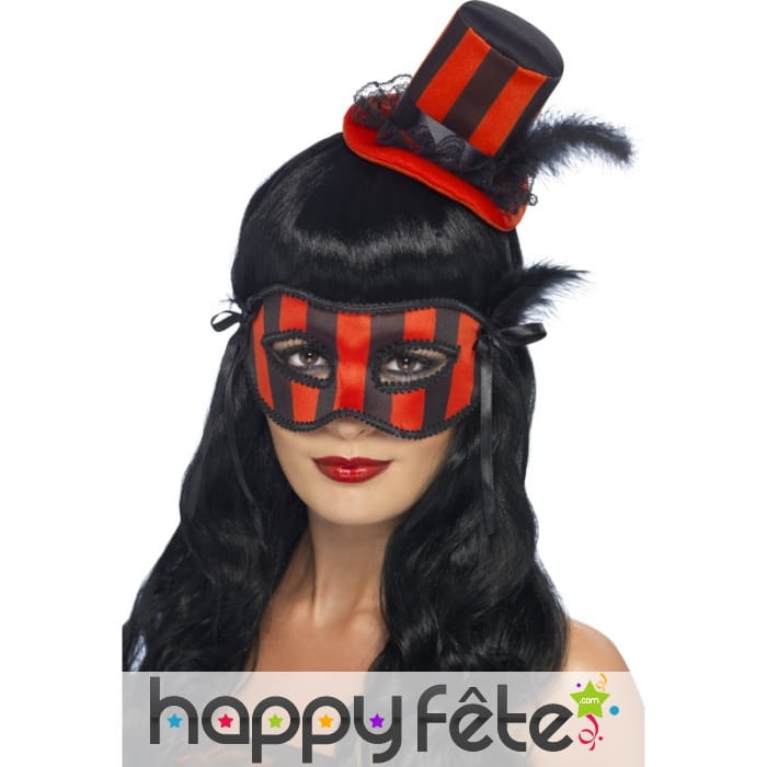 Kit burlesque rouge noir