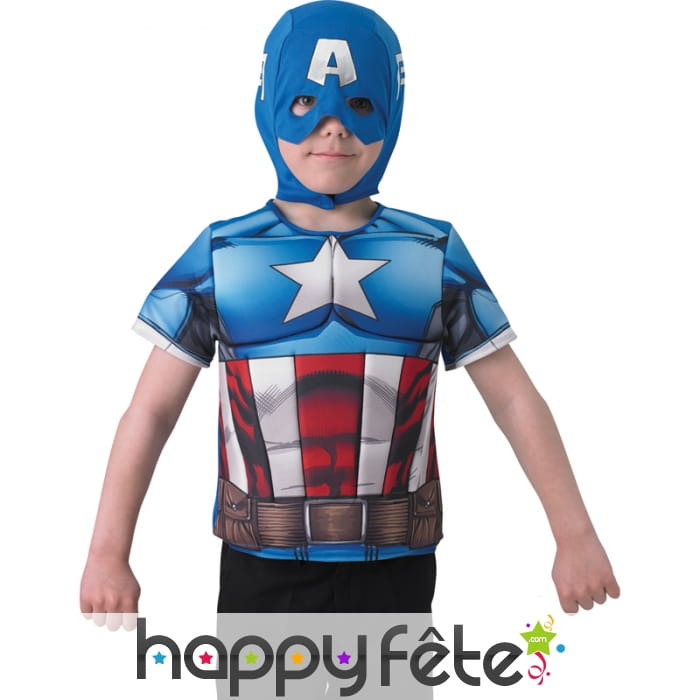 Kit captain america pour enfant