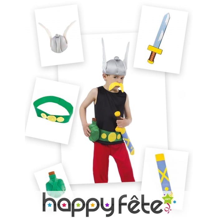 Kit d'accessoires Astérix pour enfant