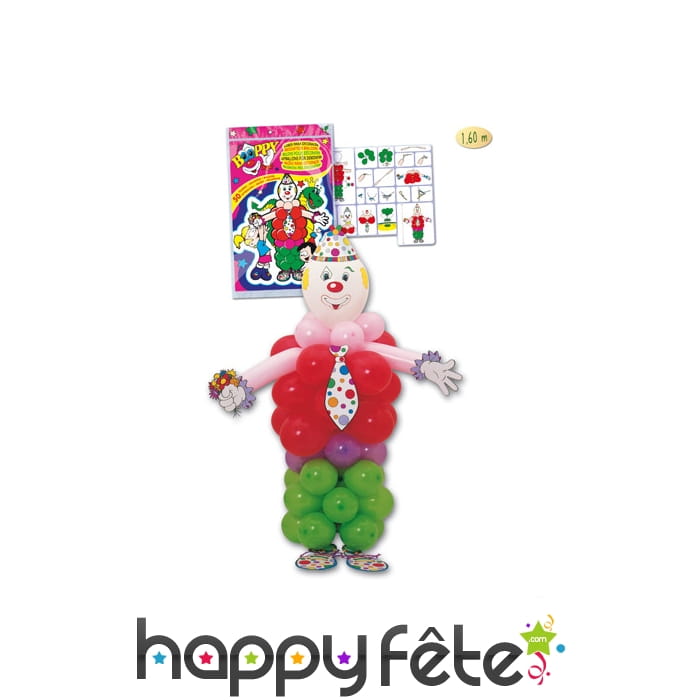 Kit de ballons pour créer un bonhomme géant