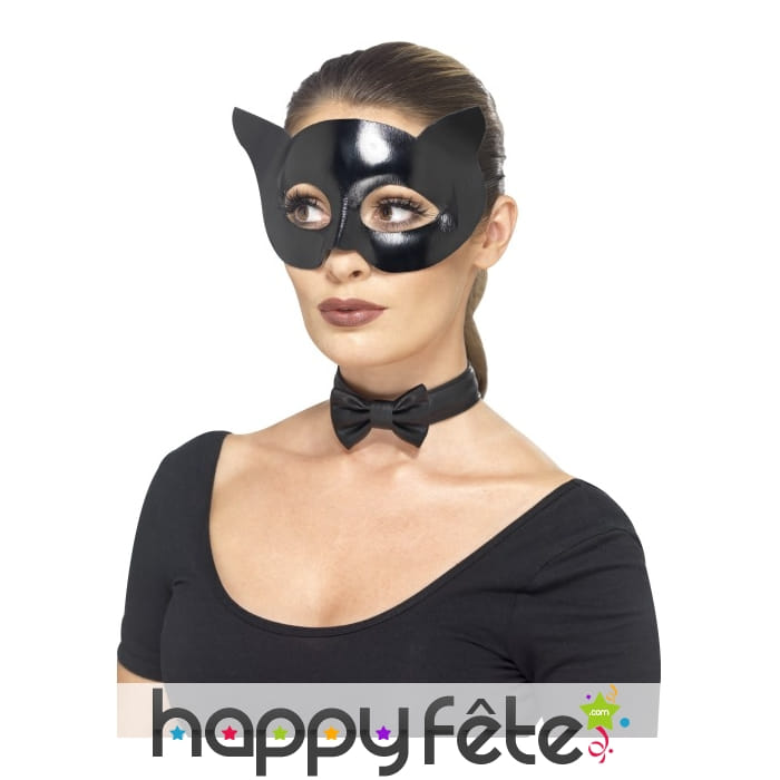 Kit de chat noir masqué