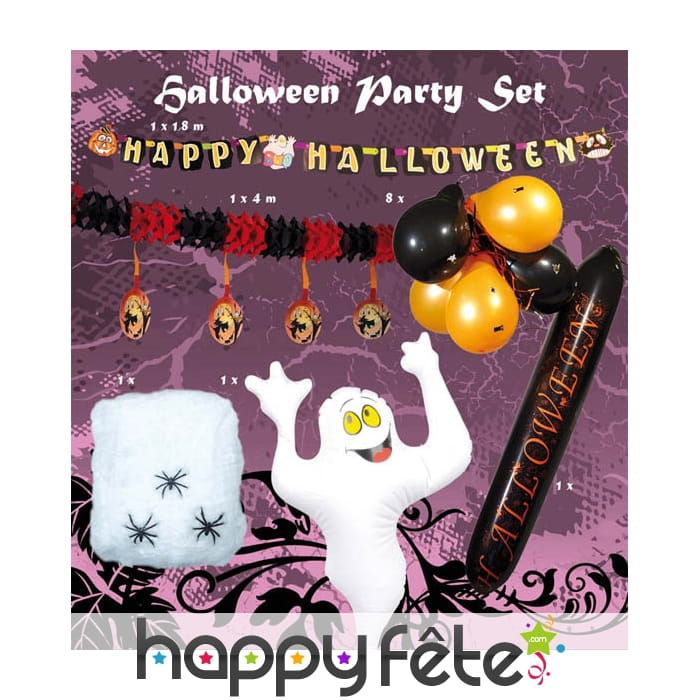 Kit de déco Halloween