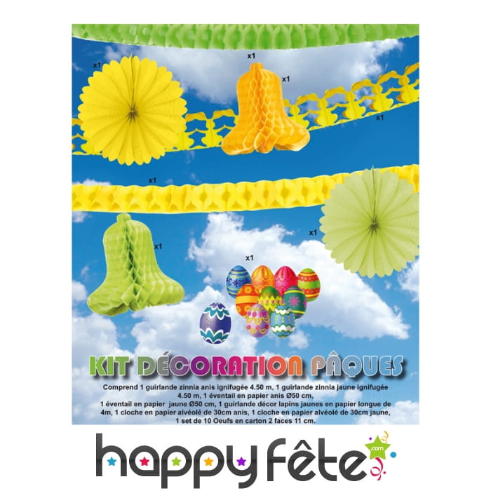 Kit de décoration Pâques