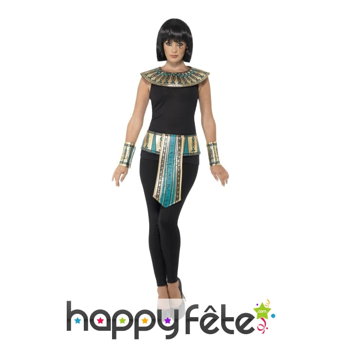 Kit de déguisement égyptien pour homme et femme