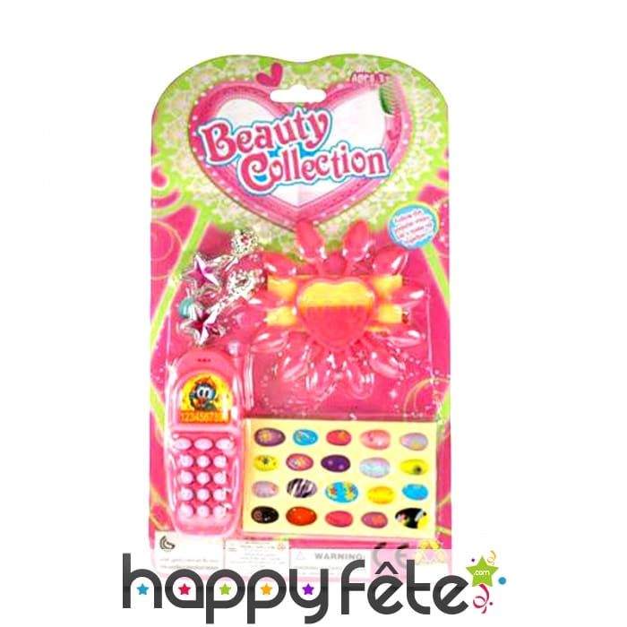 Kit de faux ongles pour fillette