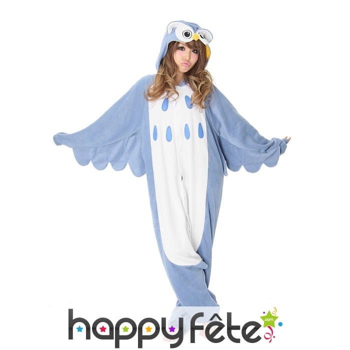 Kigurumi de hibou pour adulte