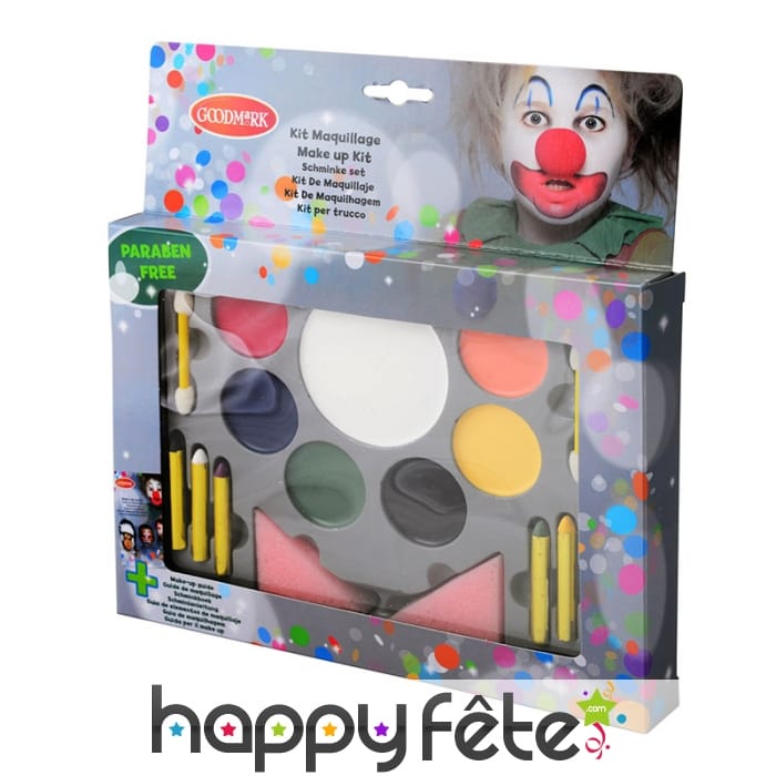 Kit de maquillage 7 couleurs pour enfant