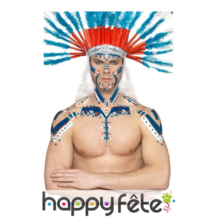 Kit de maquillage bleu au latex