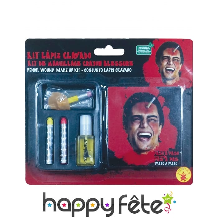 Kit de maquillage crayon dans la tête